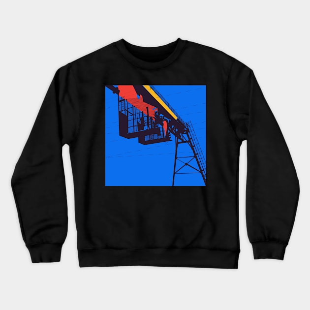 Railway Crewneck Sweatshirt by juliechicago